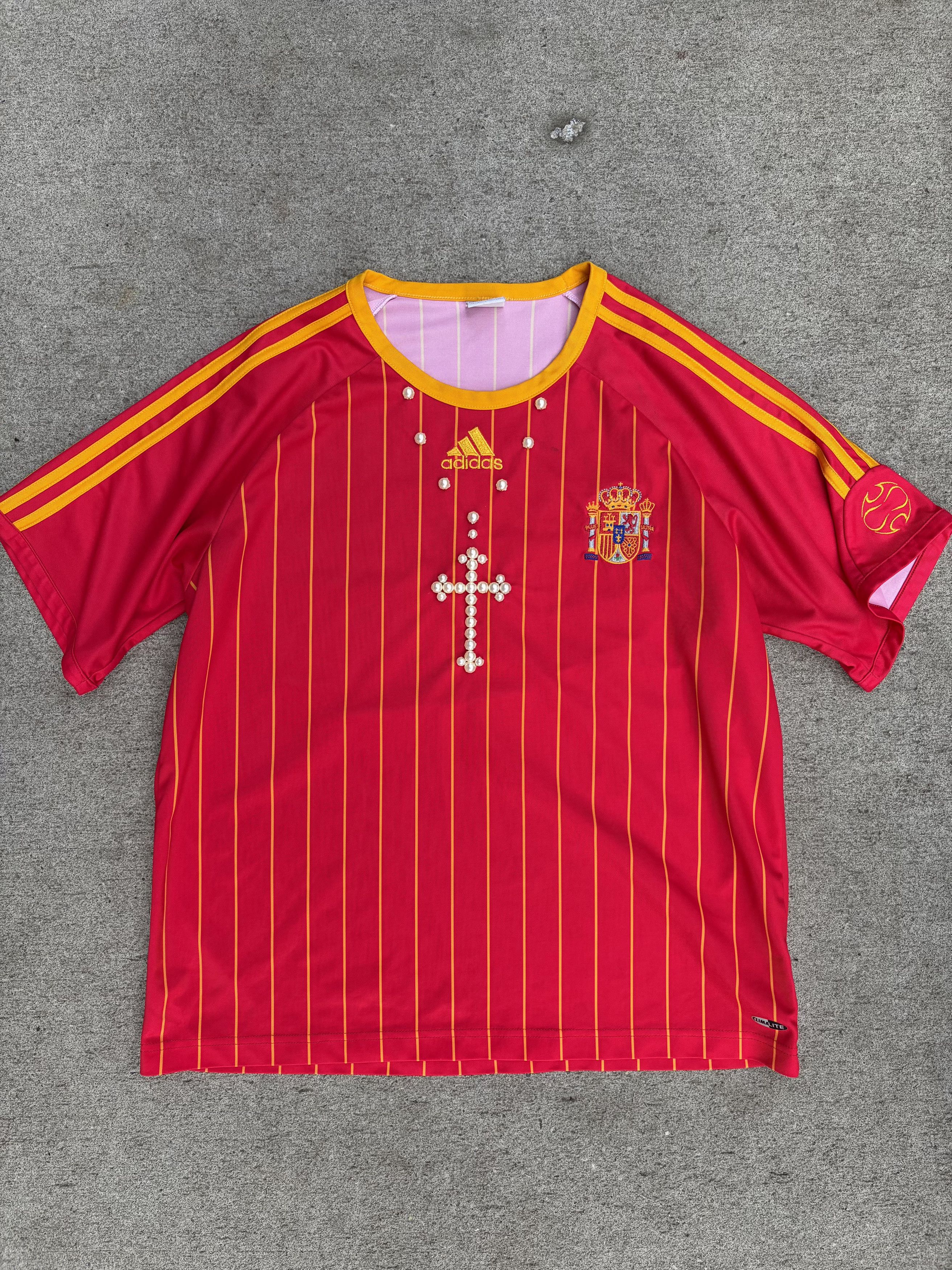 Adidas Spain Football Top Size US L / EU 52-54 / 3 - 1 Thumbnail