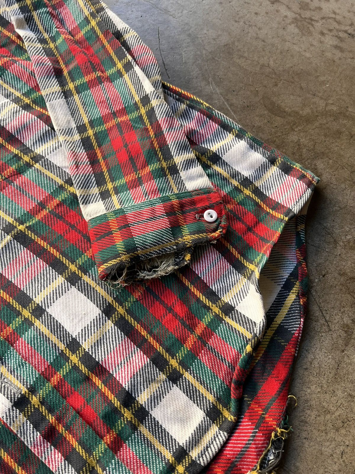 Other × Vintage *VINTAGE* DISTRESSTED FLANNEL Size US L / EU 52-54 / 3 - 3 Thumbnail