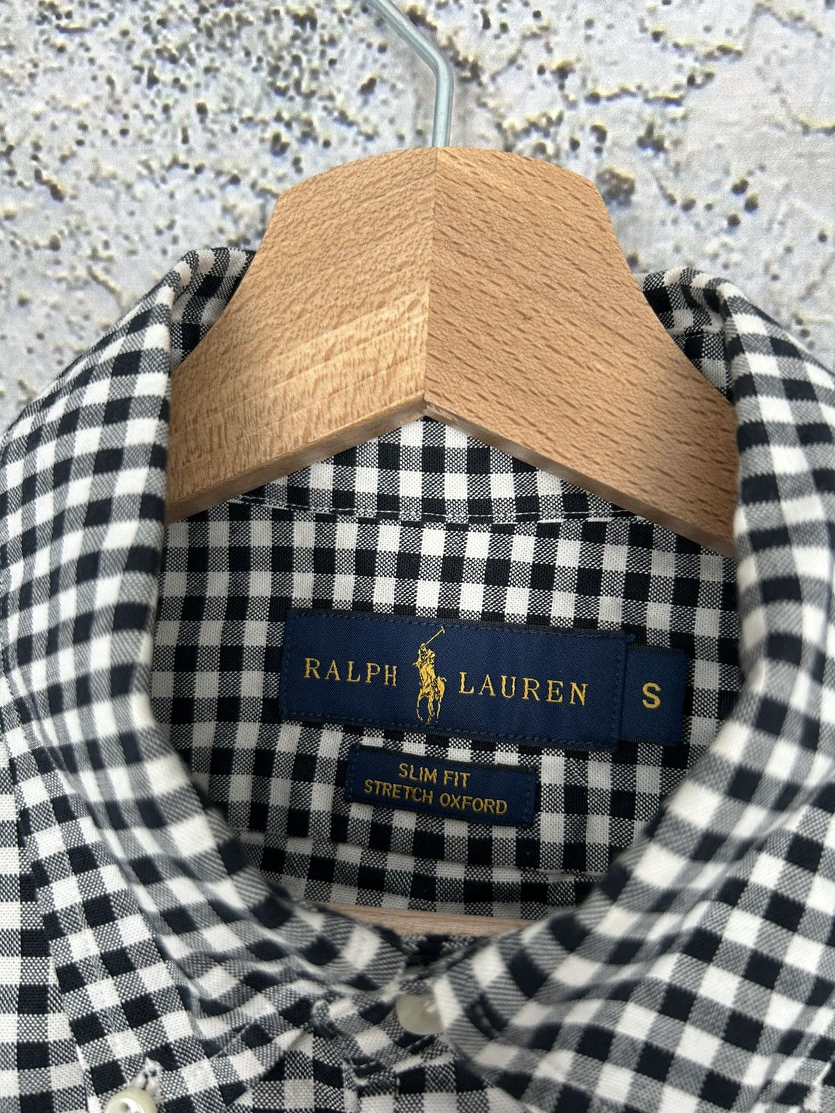 Ralph Lauren Vintage Polo Ralph Lauren Checkered Black White Shrit Size US S / EU 44-46 / 1 - 6 Thumbnail