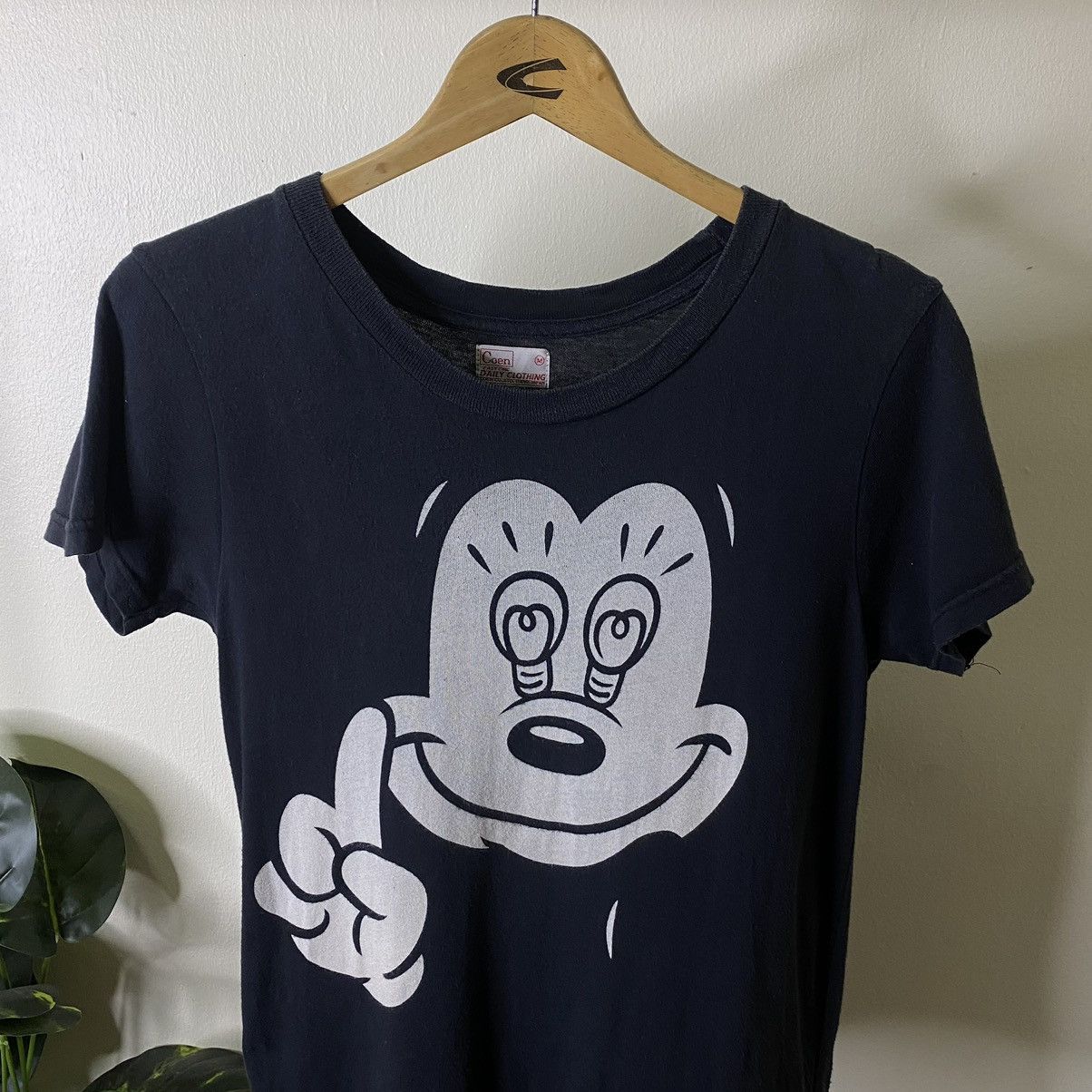 Japanese Brand × Mickey Mouse Coen x Mickey Mouse Number Nine Takahiro Miyashita Style Tee Size US S / EU 44-46 / 1 - 2 Thumbnail