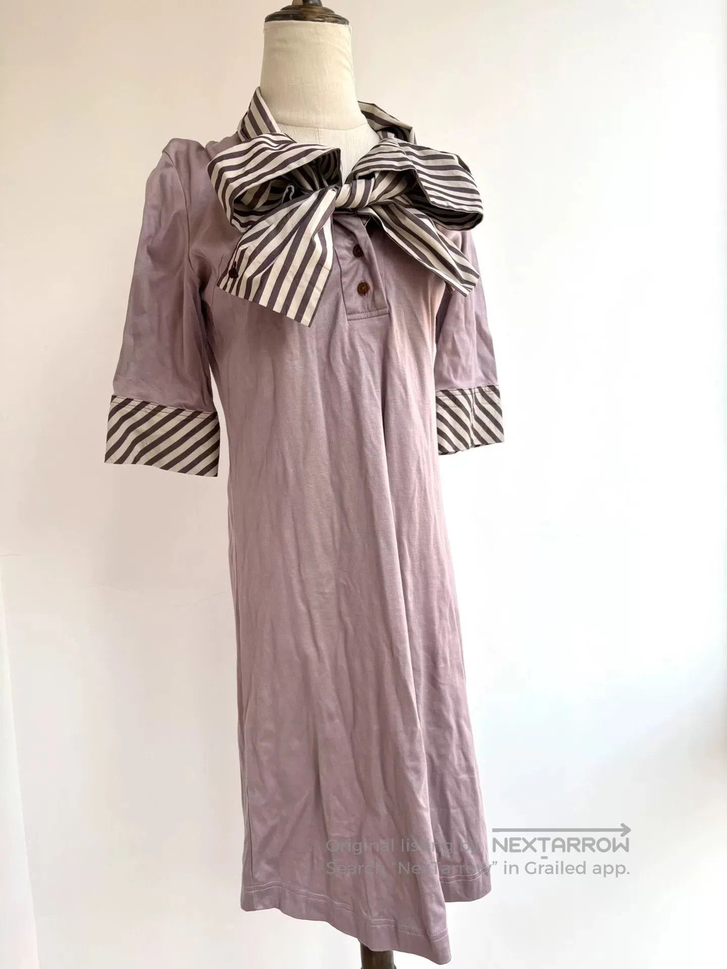 Vivienne Westwood Vivienne Westwood Vintage Purple Bow Dress. Size M / US 6-8 / IT 42-44 - 5 Thumbnail