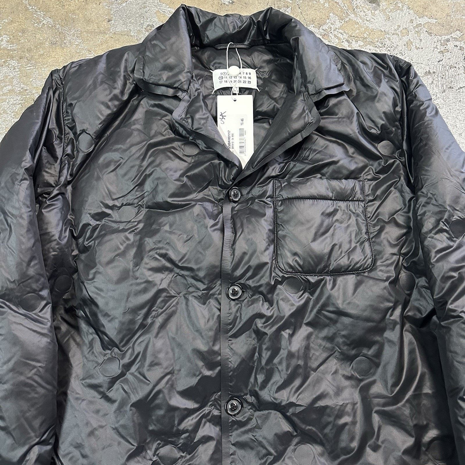 Maison Margiela NWT Maison Martin Margiela Black Puffer Jacket Sz 46 NEW Size US XL / EU 56 / 4 - 2 Thumbnail