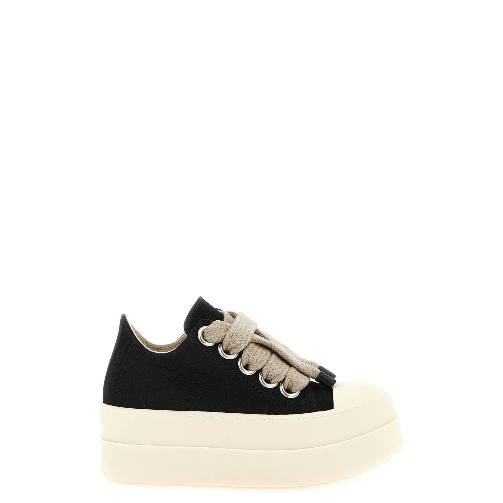 Rick Owens Last Size Rick Owens Jumbo Lace Padded Low Sneakers 