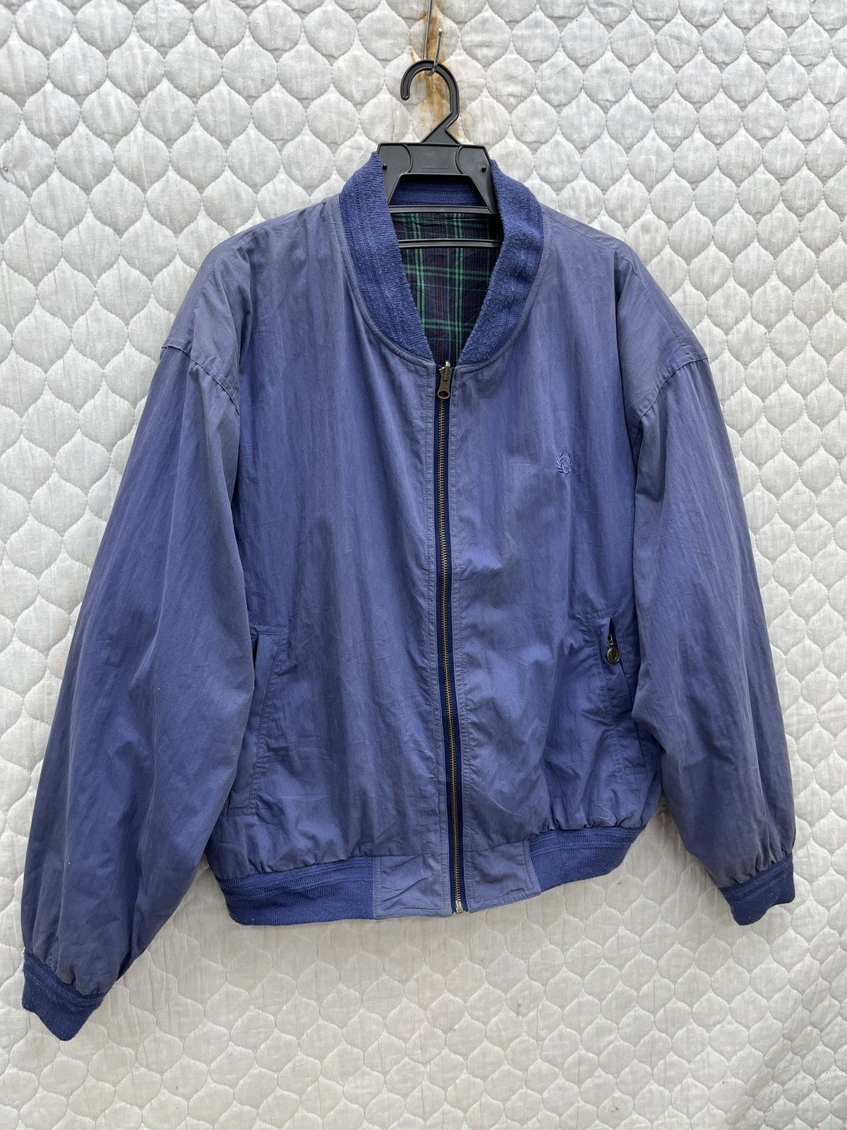Fred Perry 🔥🔥🔥STEALS VTG FRED PERRY REVERSIBLE BOMBER JACKET Size US L / EU 52-54 / 3 - 8 Thumbnail