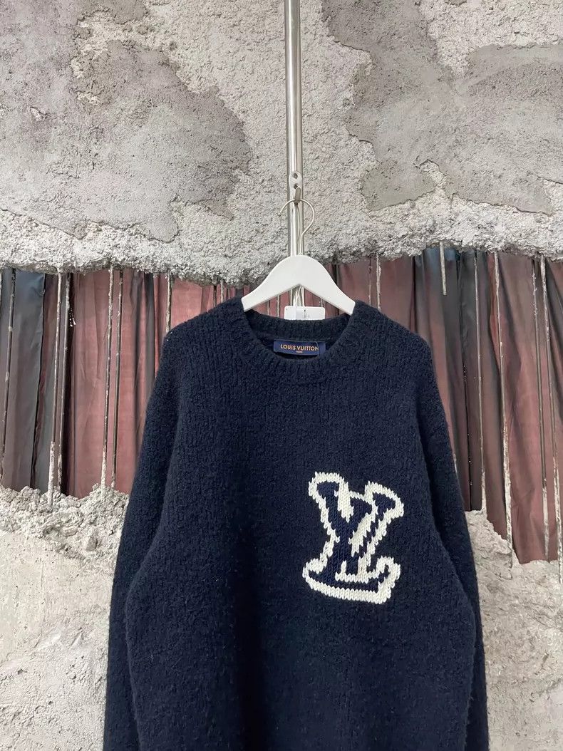 Louis Vuitton Louis Vuitton Teddy Sweater Size US L / EU 52-54 / 3 - 3 Thumbnail