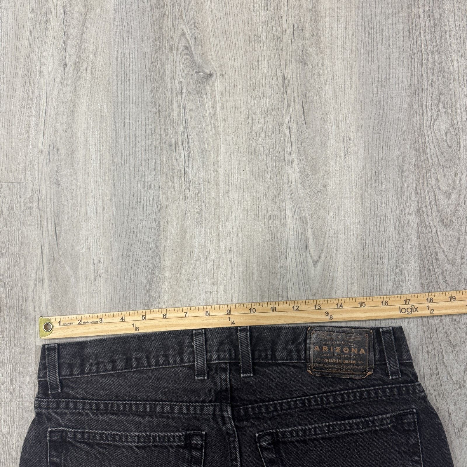 Arizona Jean Co. Arizona Jeans Mens Jeans 34x25 Black Original Straight Leg Size US 34 / EU 50 - 7 Thumbnail