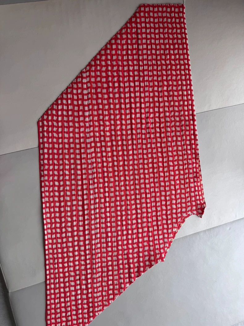 Issey Miyake issey miyake size:3 Red and white checkered dress Size XXS / US 00 / IT 34 - 3 Thumbnail