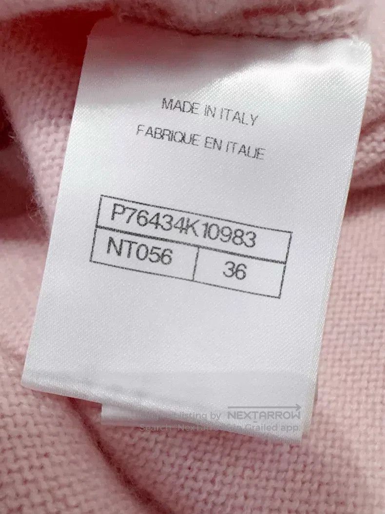 Chanel Chanel 24C Cherry Pink Sweater Size XS / US 0-2 / IT 36-38 - 5 Thumbnail