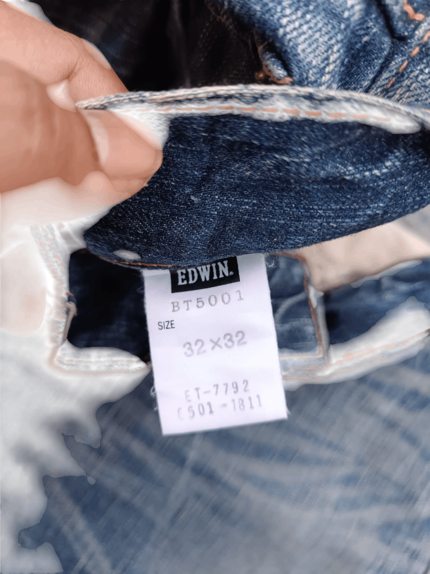 Edwin Flare Vintage Edwin 503 Edwin Blue Trip Size US 34 / EU 50 - 11 Thumbnail