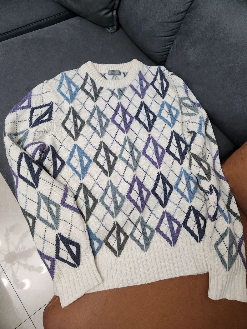 Dior Dior Full-print sweater 2501-Nextarrow Size US M / EU 48-50 / 2 - 1 Thumbnail