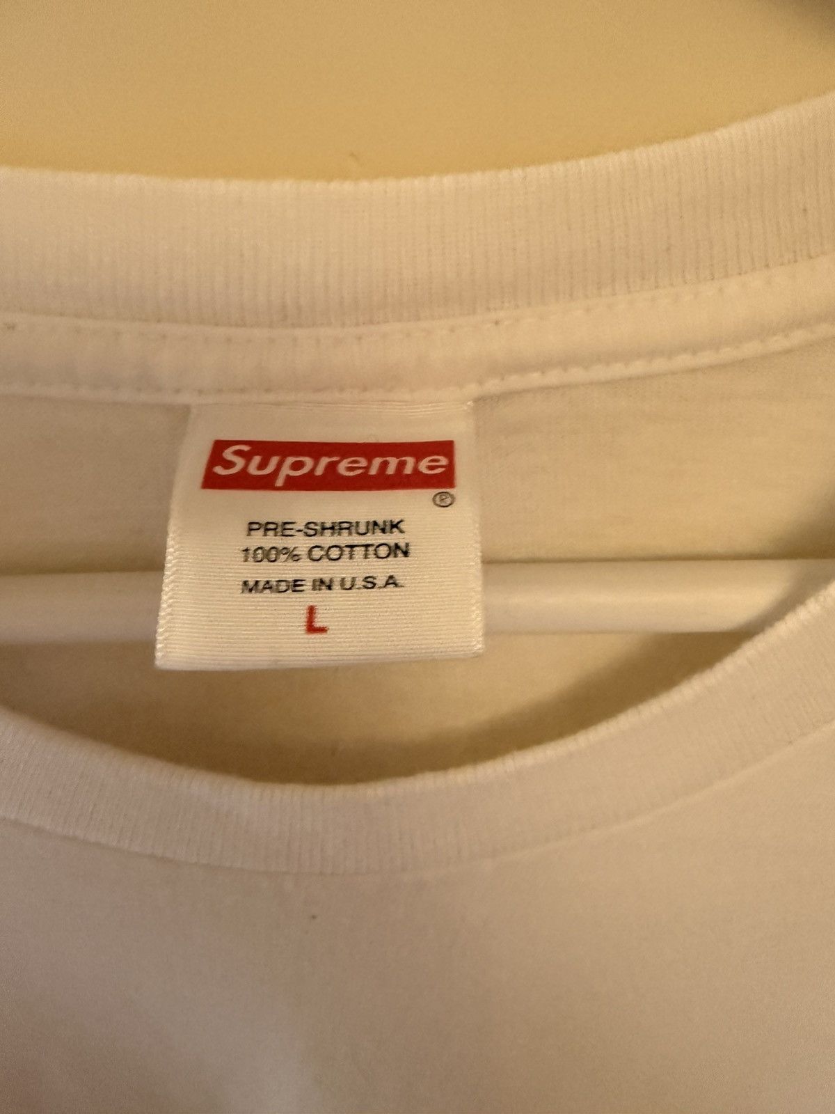 Supreme Supreme Supreme Kissing Tee Size US L / EU 52-54 / 3 - 5 Thumbnail