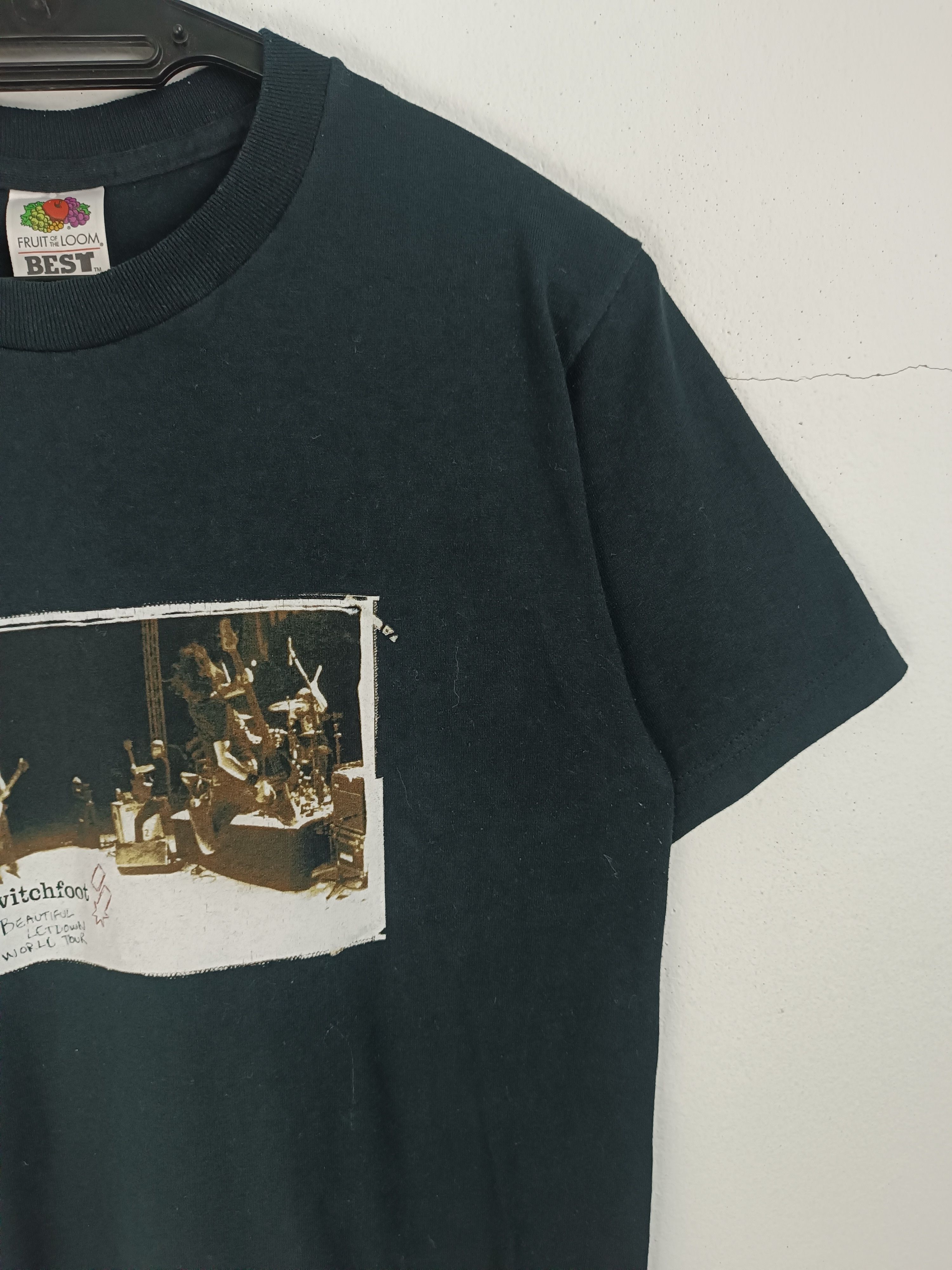 Band Tees VINTAGE 2000s SWITCHFOOT BEAUTIFUL LETDOWN WORLD TOUR Ts Y2K Size US S / EU 44-46 / 1 - 6 Thumbnail