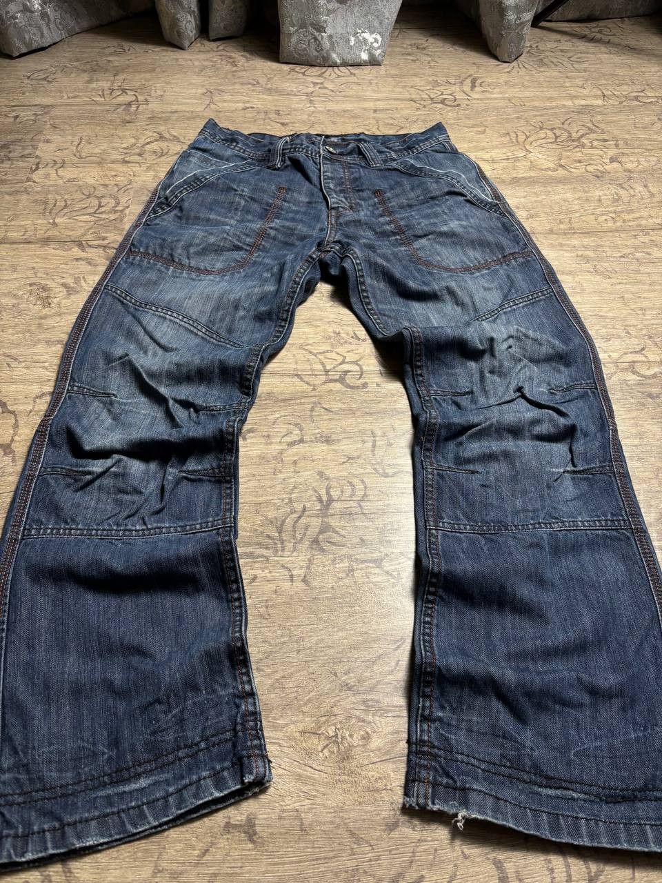 Japanese Brand RARE💥 Hysteric Glamour vibe! Double Knee g-star lgb jeans Size US 30 / EU 46 - 1 Thumbnail