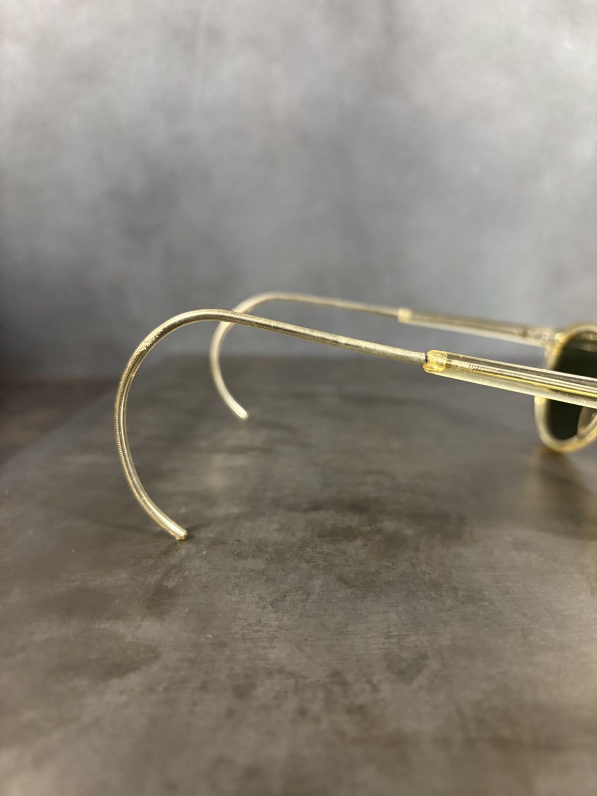 American Optical True Vintage Glass Lense Sunglasses Hooked 1950s 1960s AO Size ONE SIZE - 16 Thumbnail