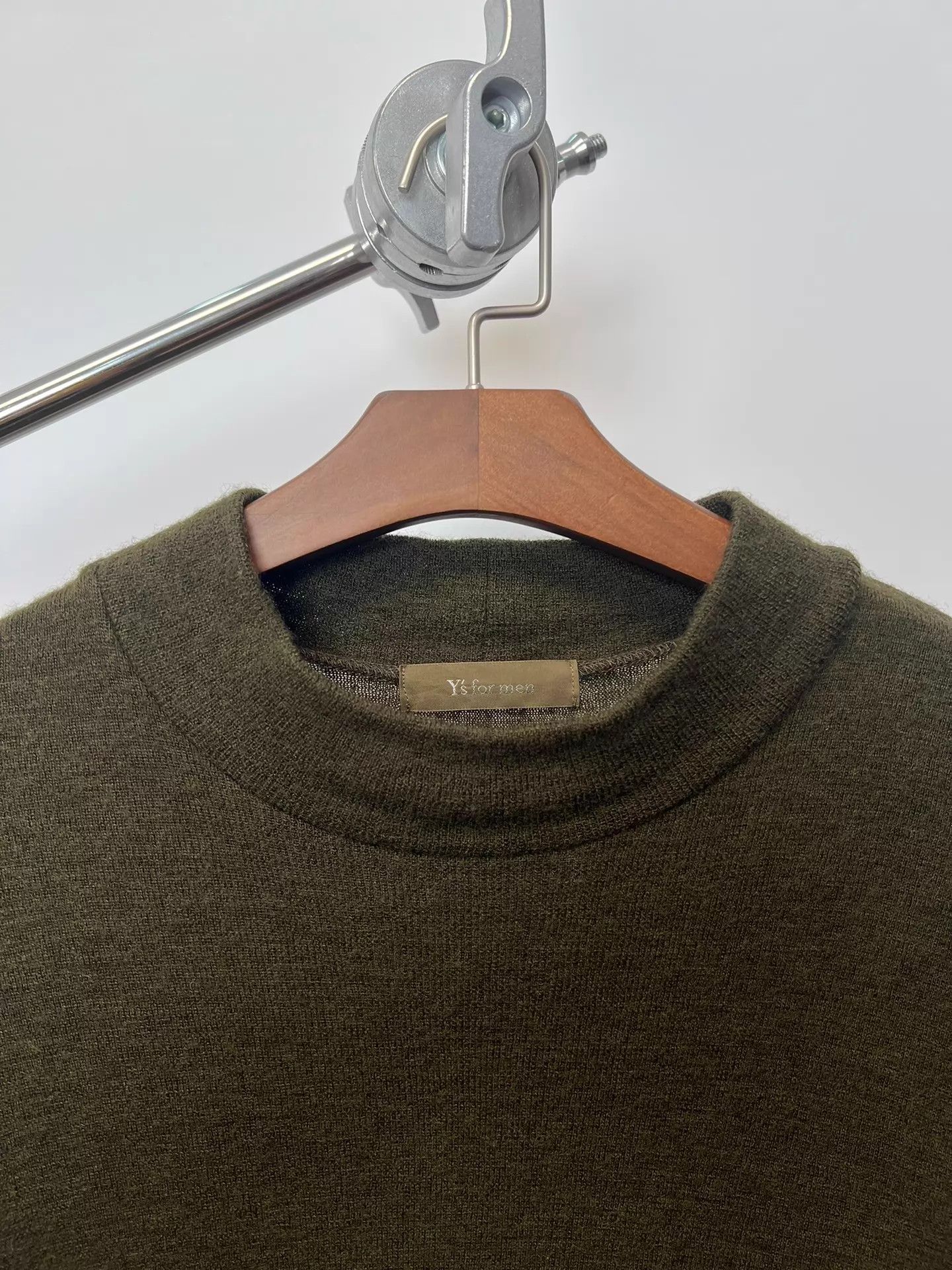 Yohji Yamamoto Yohji Yamamoto men's knit sweater great fit beautiful yarn Size US L / EU 52-54 / 3 - 3 Thumbnail