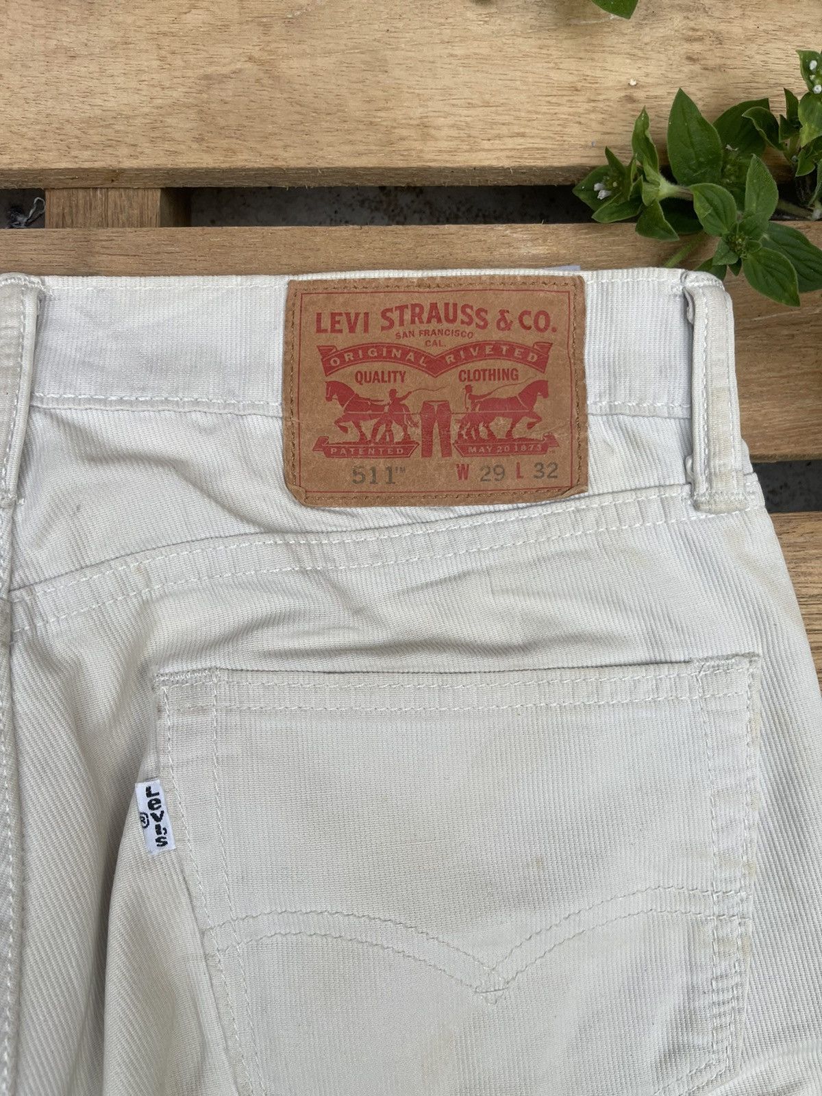 Levi's Vintage Levis 511 Casual Pants Size US 29 - 3 Thumbnail