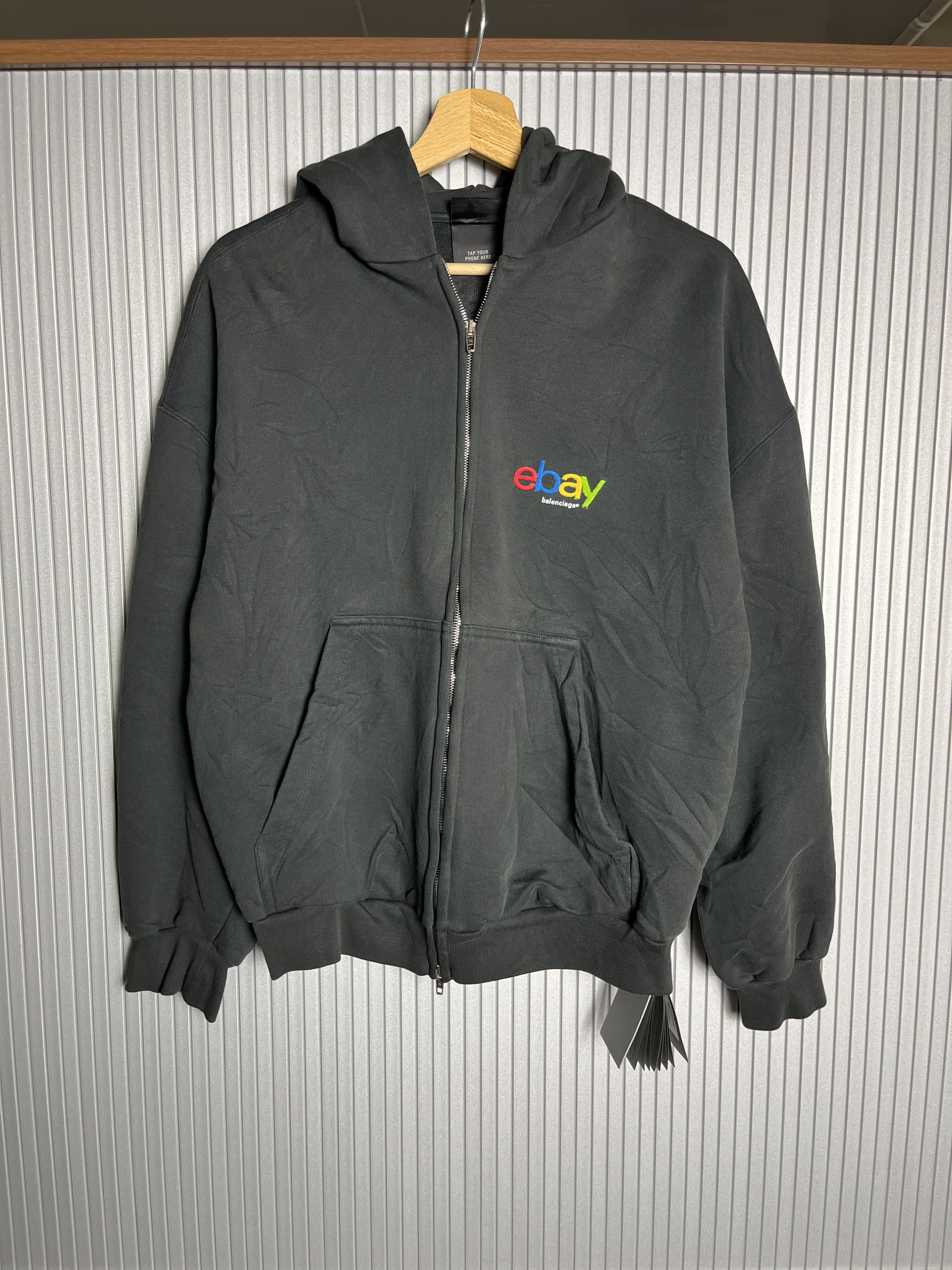 Balenciaga eBay Zip Hoodie | Grailed