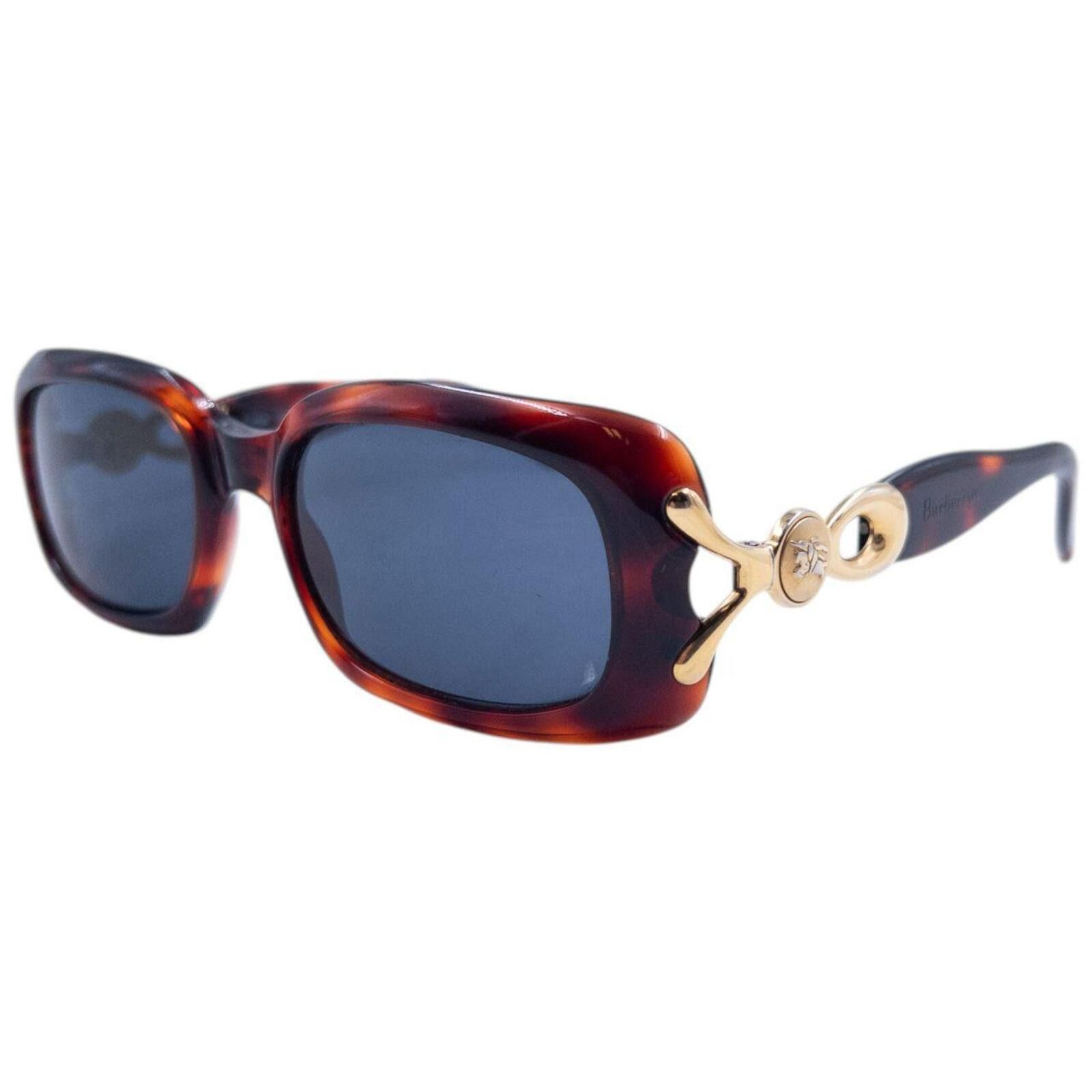 Burberry Vintage 90s Burberry Tortoise Shell Sunglasses Size ONE SIZE - 1 Thumbnail