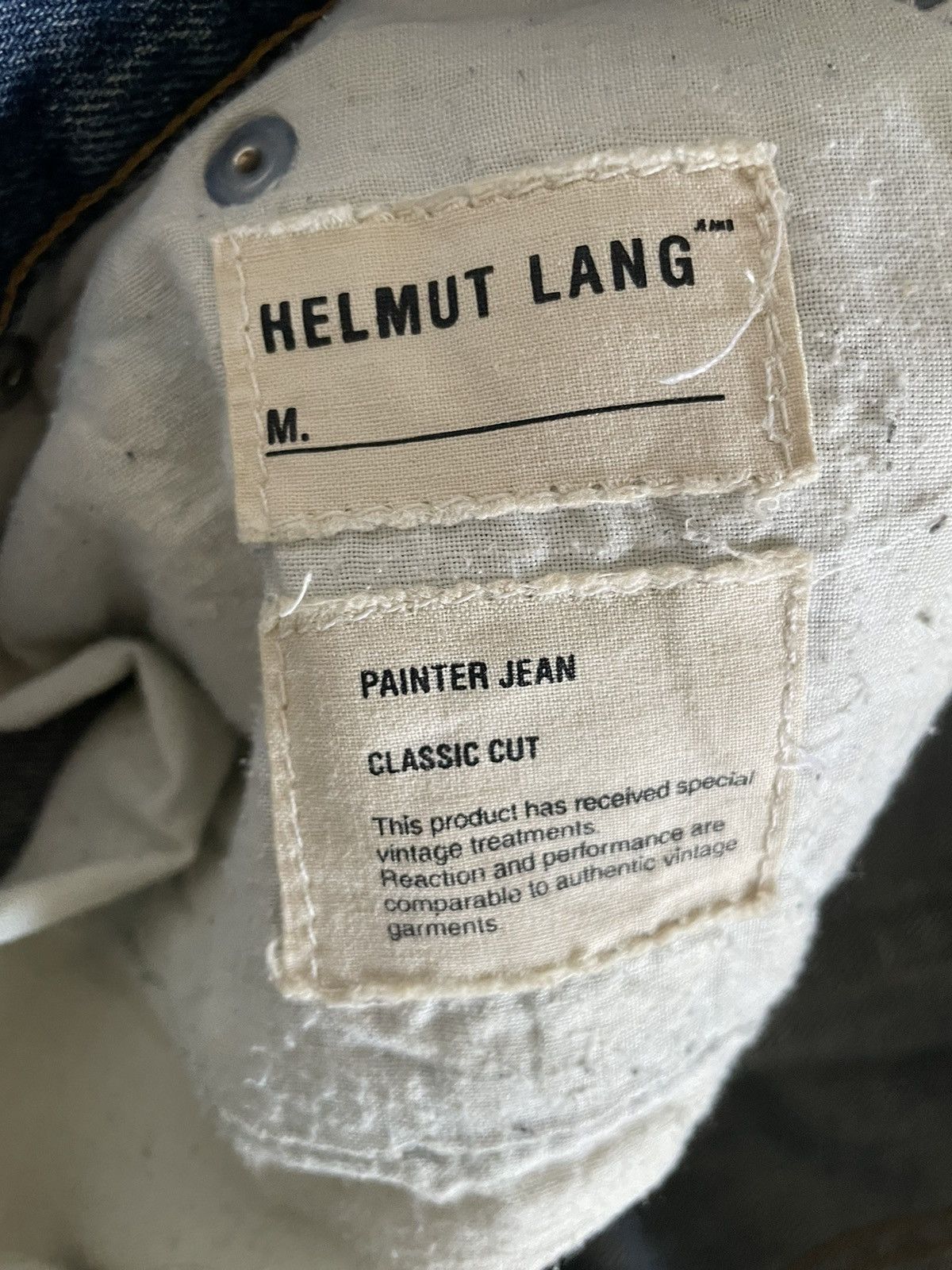 Helmut Lang Helmut Lang Painter Jeans Size US 33 - 10 Thumbnail