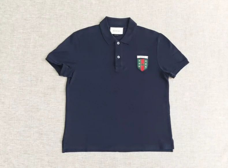 Gucci Gucci Men's short-sleeved polo shirt 2503-Nextarrow Size US M / EU 48-50 / 2 - 1 Thumbnail