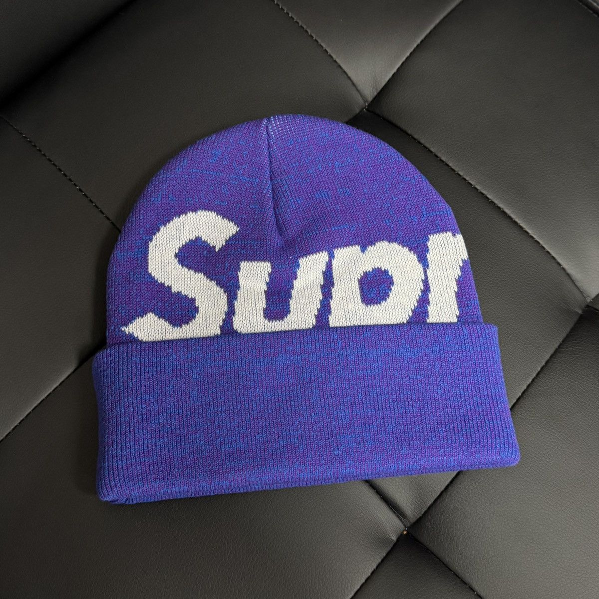 Supreme Big Logo Beanie | Grailed