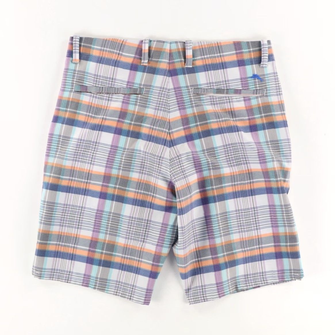 Tommy Bahama Tommy Bahama On Par Islandzone Woven Golf Shorts Plaid Multi-Colored 32 Men's Casual Shorts Size US 32 / EU 48 - 4 Thumbnail