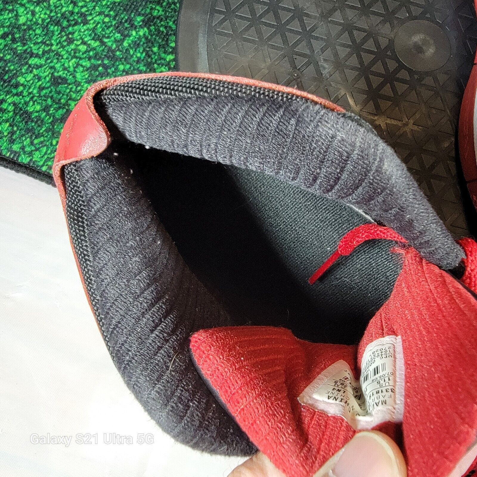 Nike NIKE Air Jordan Old School 2 Size 11.5 Bred Toe Red & Black Size US 11.5 / EU 44-45 - 7 Thumbnail