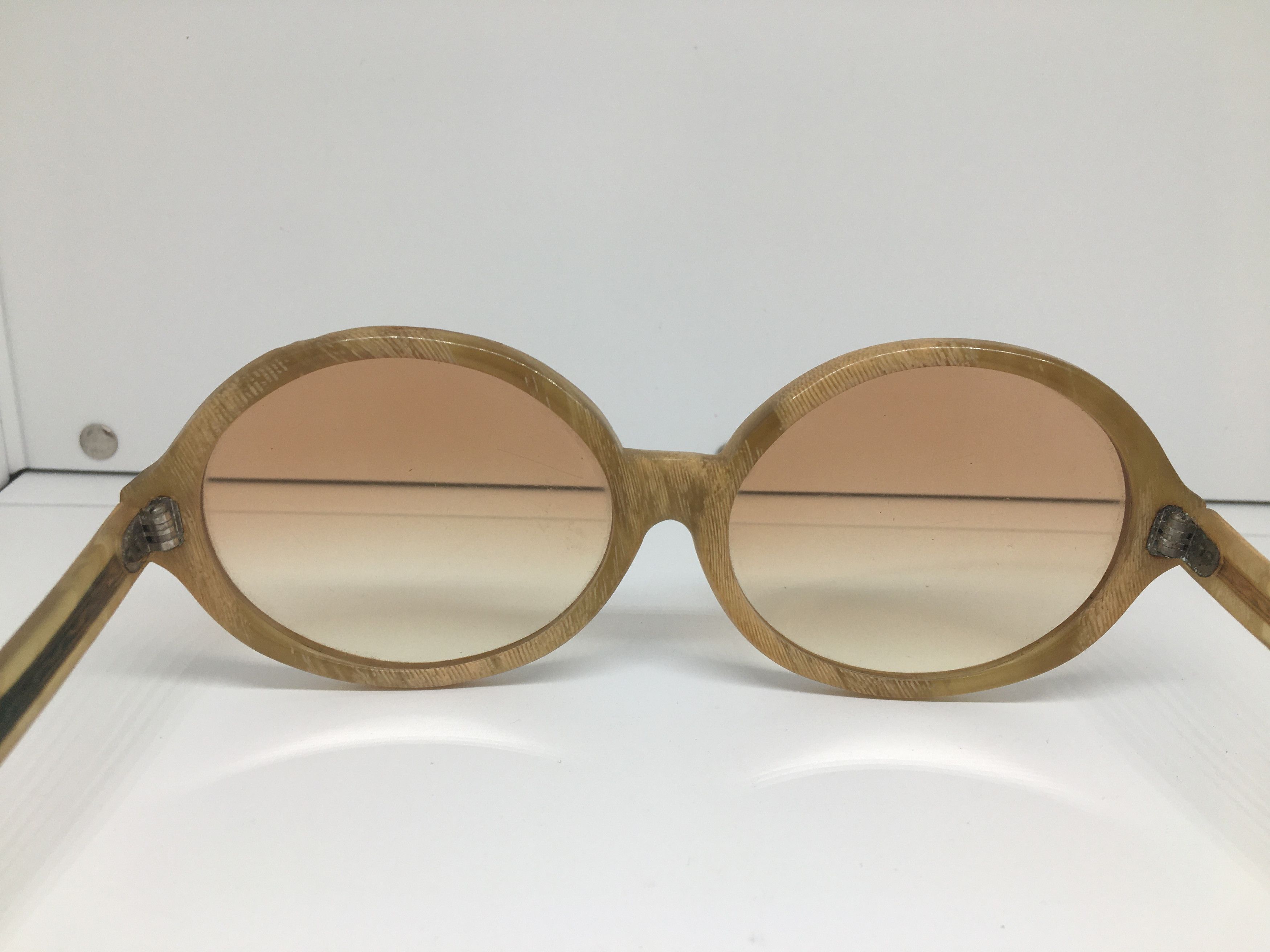 Vintage Vintage ASUTAN NO15 Oversize Sunglasses Frame Size ONE SIZE - 5 Thumbnail