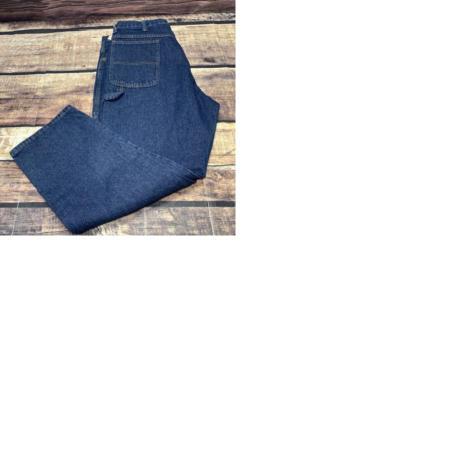 Red Kap Red Kap Carpenter Blue Jeans Mens Size 42 x 30 Pants Workwear Hammer Loop Pocket Jeans Mens Regular 42 Blue Size US 42 / EU 58 - 9 Thumbnail