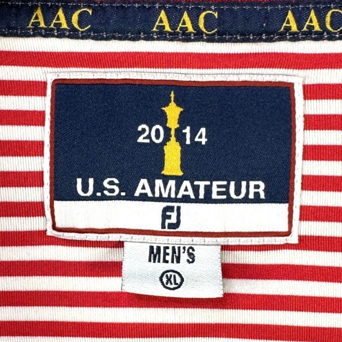 Footjoy FootJoy U.S Amateur Atlanta Athletic Club Shirt Golf Polo Mens XL Red Stripes Adult Polo Shirt Outdoor Golf Mens Size US XL / EU 56 / 4 - 4 Thumbnail