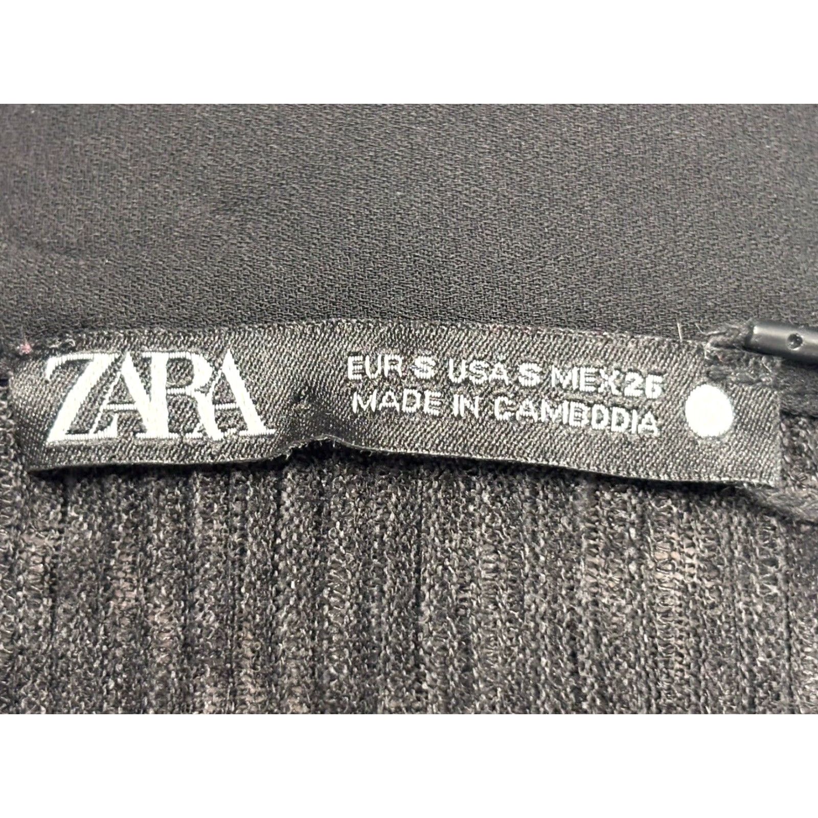 Zara Zara Black Tunic Top Sz Small Women’s Spaghetti Straps High Semi Sheer NEW! Size S / US 4 / IT 40 - 6 Thumbnail