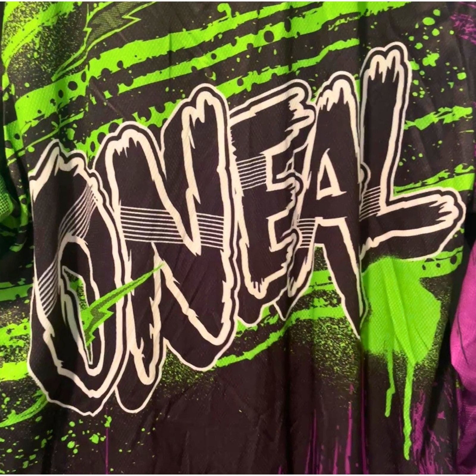 Other O'Neal Mayhem Motocross Jersey Monster Energy Style Y2K Sz S Size US S / EU 44-46 / 1 - 3 Thumbnail