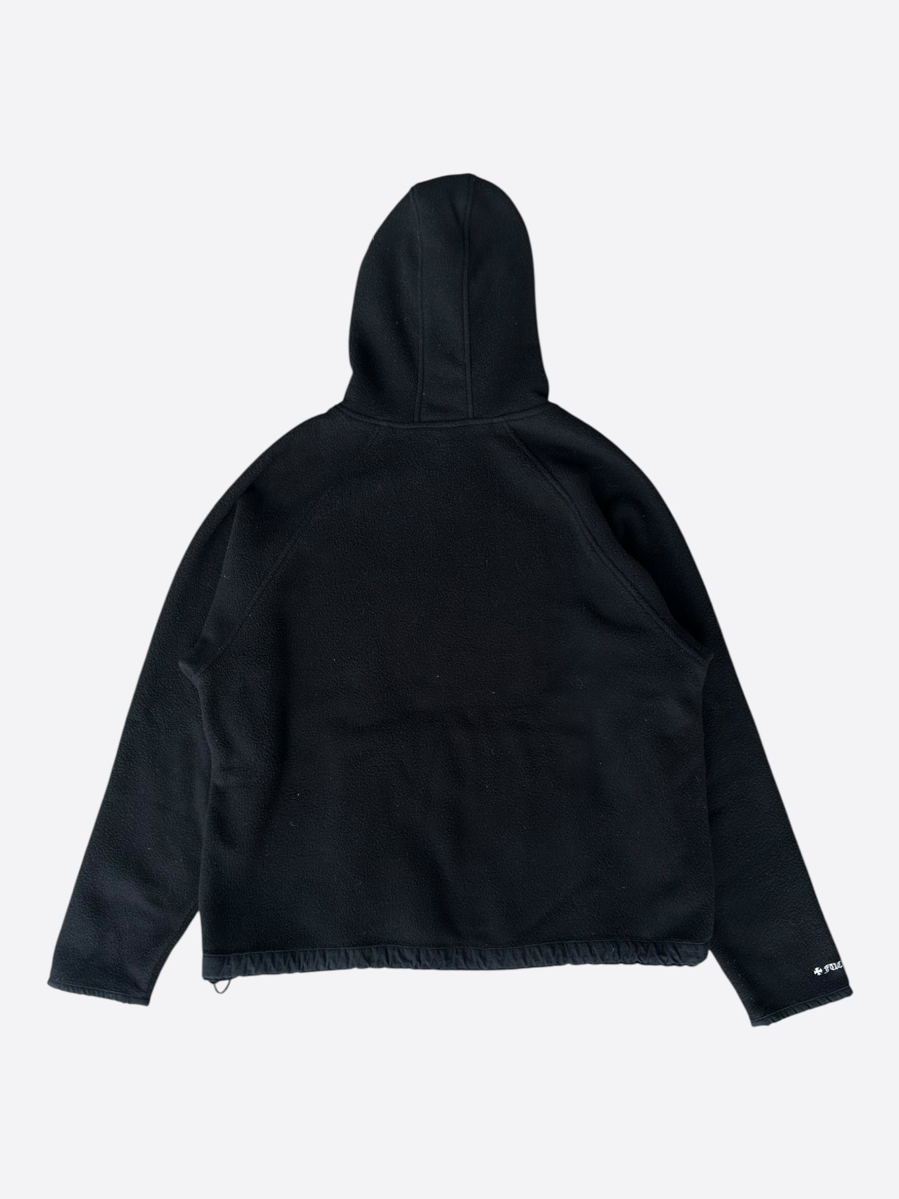 Chrome Hearts Black & White Embroidered Horseshoe Logo Fleece Hoodie Size US L / EU 52-54 / 3 - 2 Thumbnail
