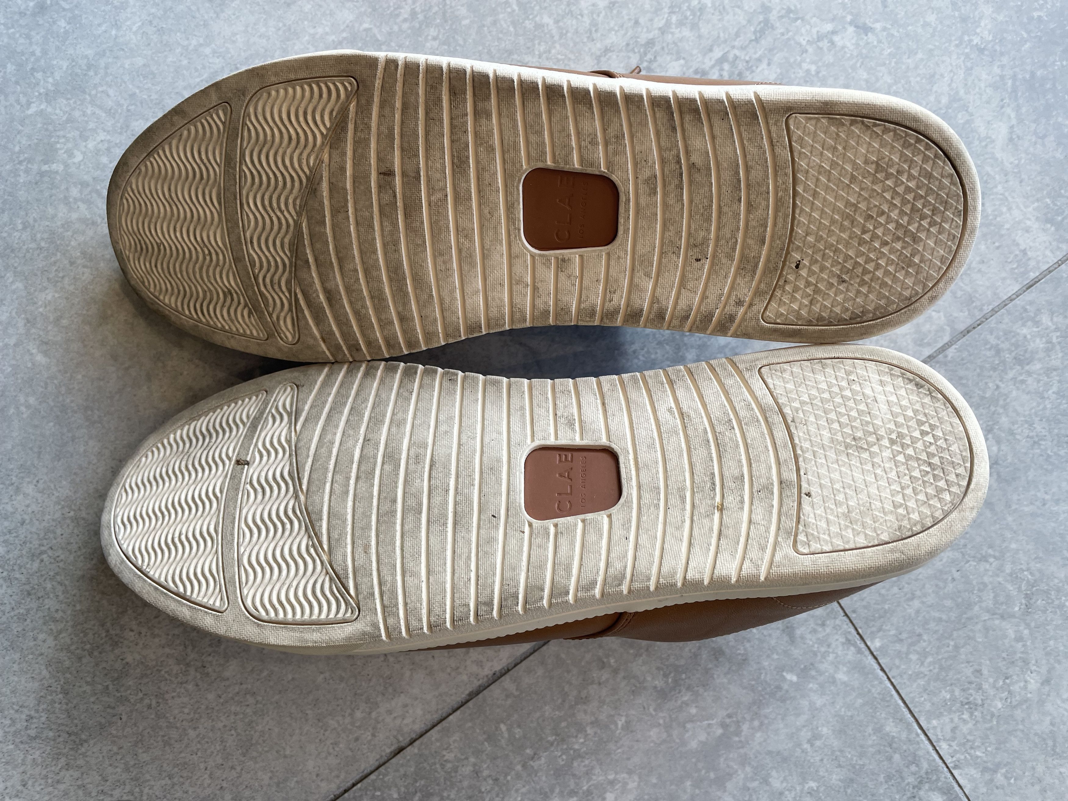 CLAE Clae - Ellington Cashew Brown Leather Size US 11.5 / EU 44-45 - 5 Thumbnail