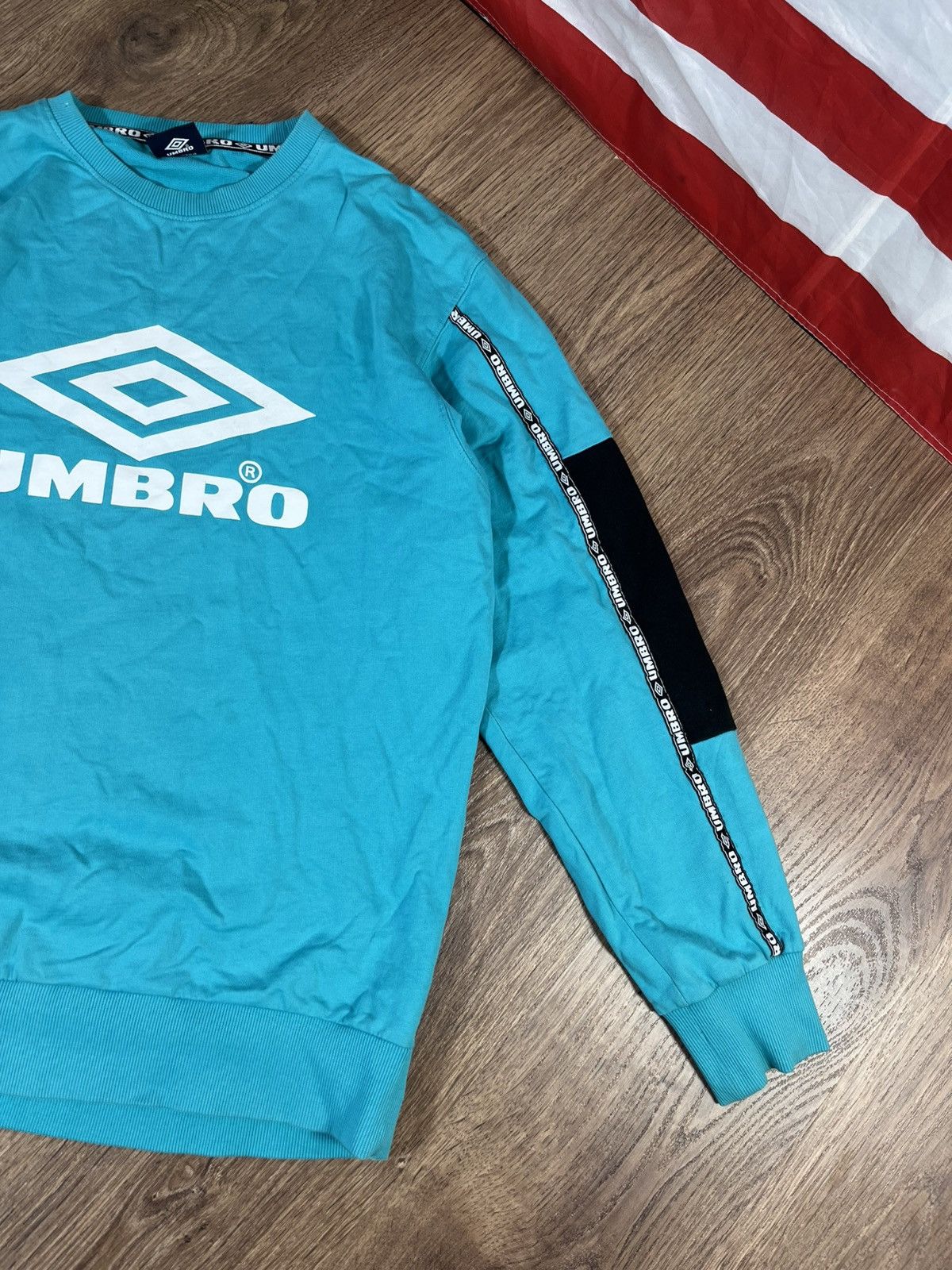 Umbro Umbro Vintage Big Logo Sweatshirt Size US XL / EU 56 / 4 - 3 Thumbnail