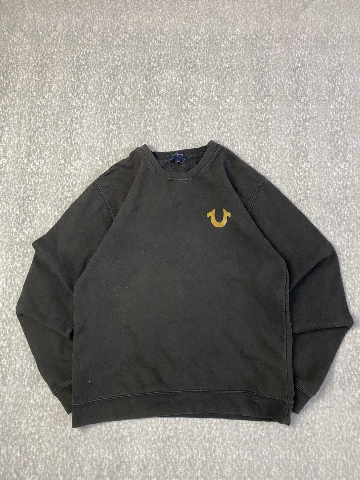 True Religion True Religion Gold Horseshoe logo Sweatshirt Size US S / EU 44-46 / 1 - 1 Thumbnail