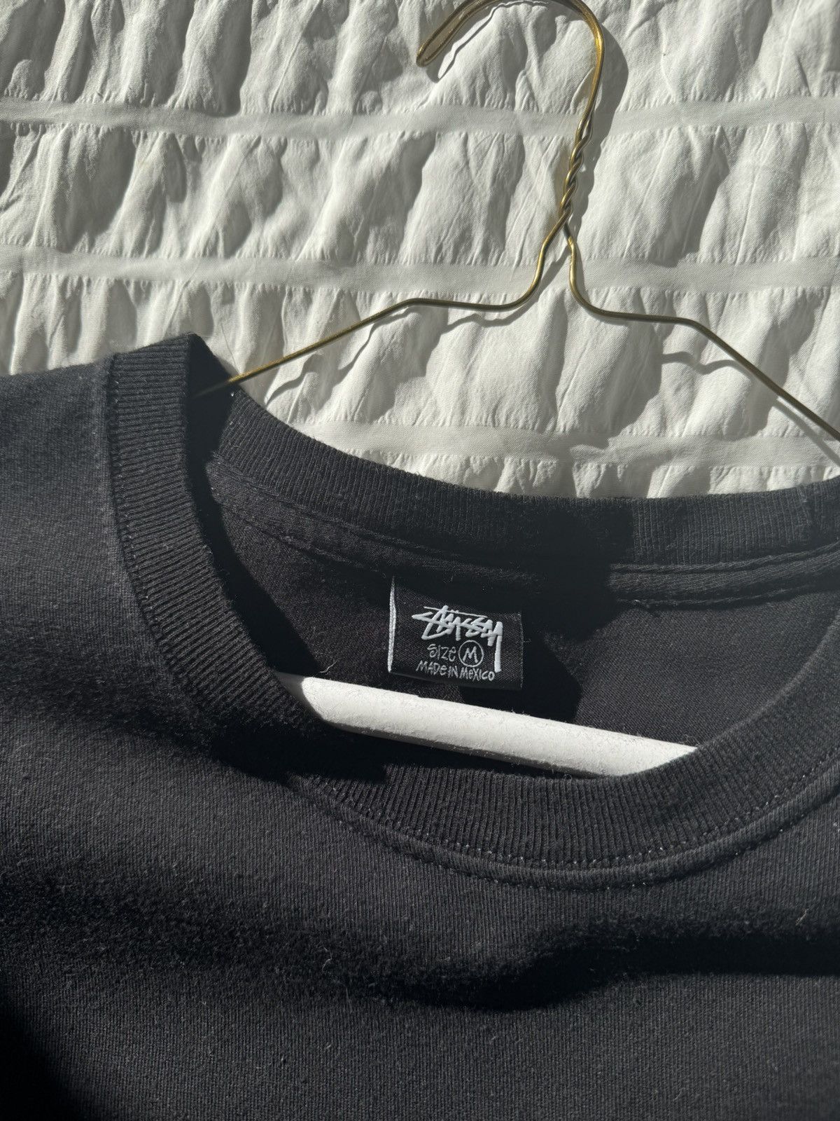 DENIM TEARS × Stussy Stussy Denim Tears Jamaica Queens Black T Shirt Size US M / EU 48-50 / 2 - 4 Thumbnail