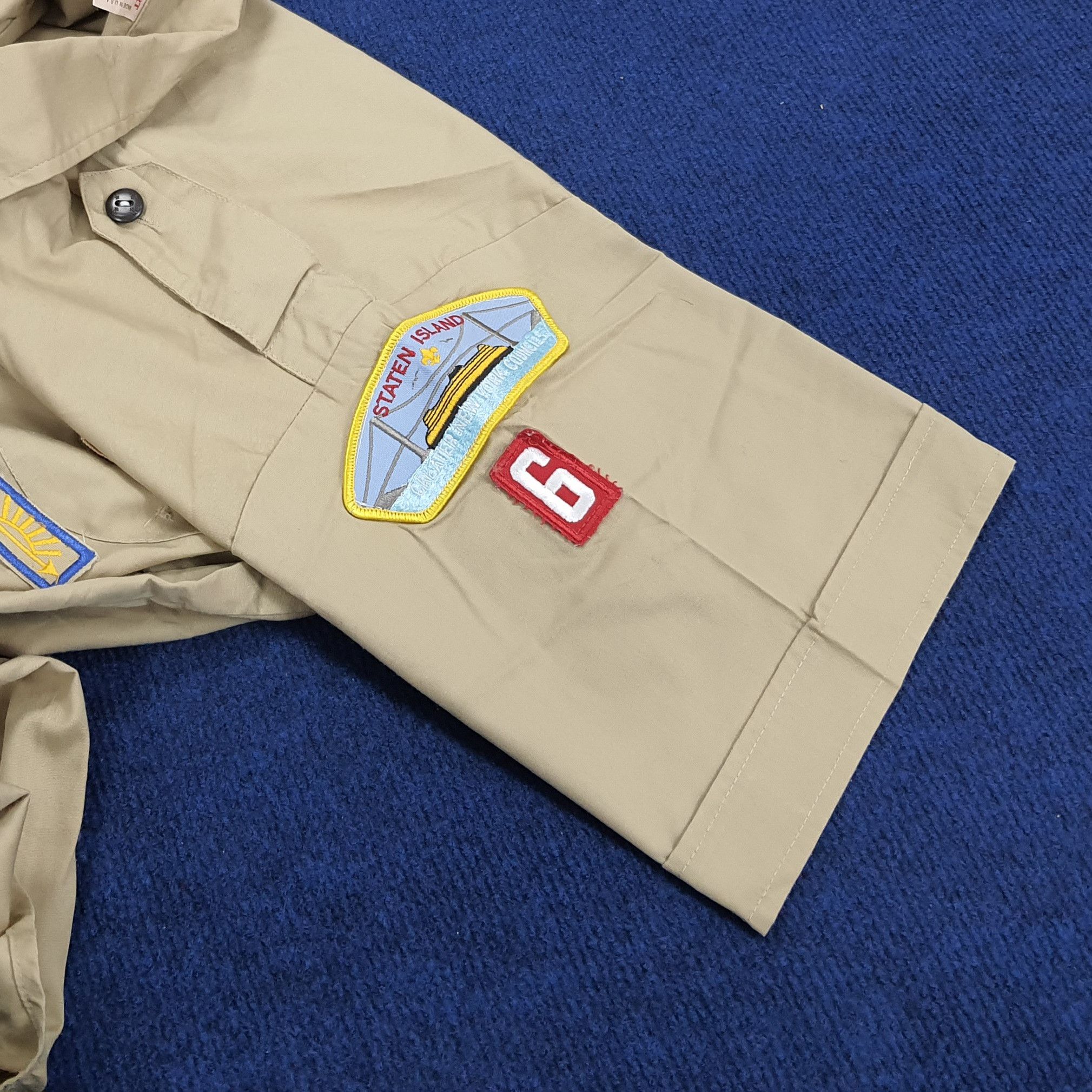 Vintage Vintage Boy Scouts America Uniform Shirt Size US L / EU 52-54 / 3 - 6 Thumbnail