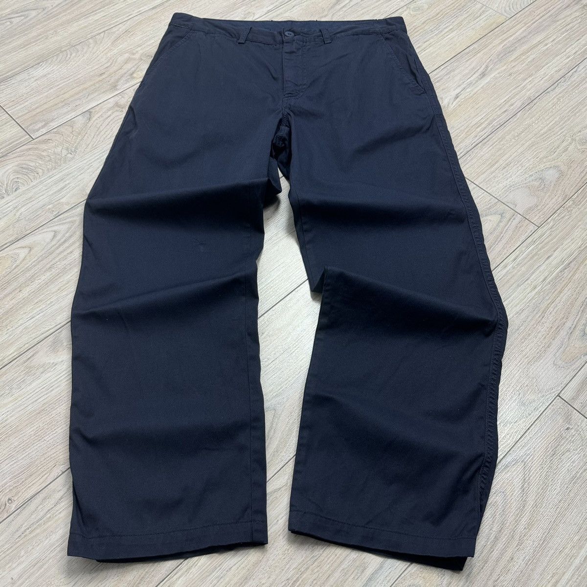 Avirex Vintage Y2K Avirex Essential Navy 100% Cotton Chino Pants Size US 34 / EU 50 - 2 Thumbnail