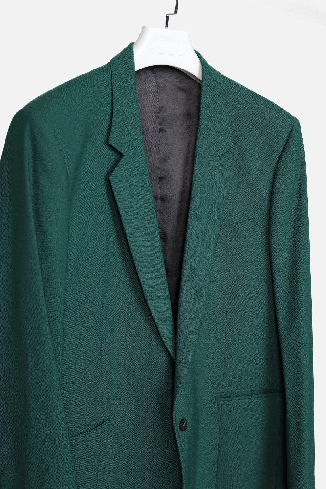 Paul Smith Paul Smith Green Suiting Blazer Jacket Double Vent Size 54L - 3 Thumbnail