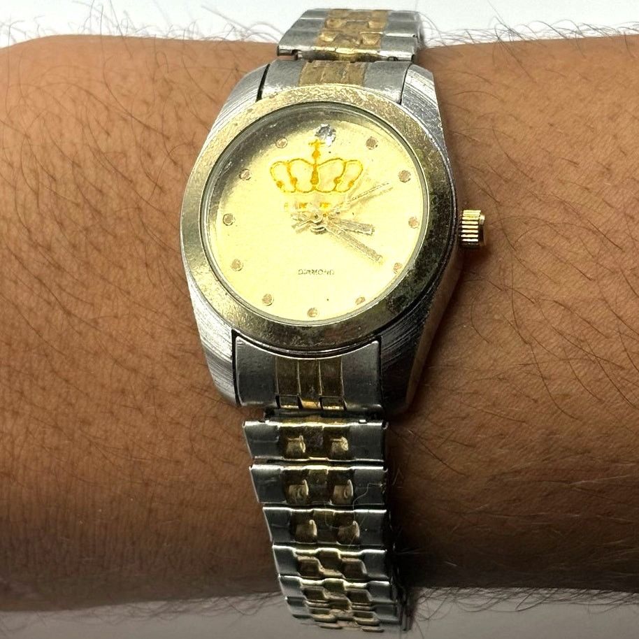 Other Retro Silver & Gold Watch Size ONE SIZE - 1 Thumbnail