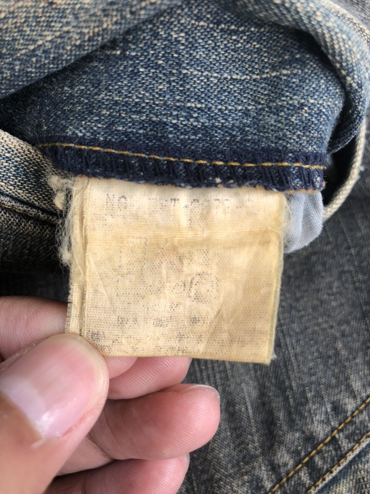 Tornado Mart Japanese Tornado Mart Flared Jeans Patchwork Distressed Size US 29 - 21 Thumbnail