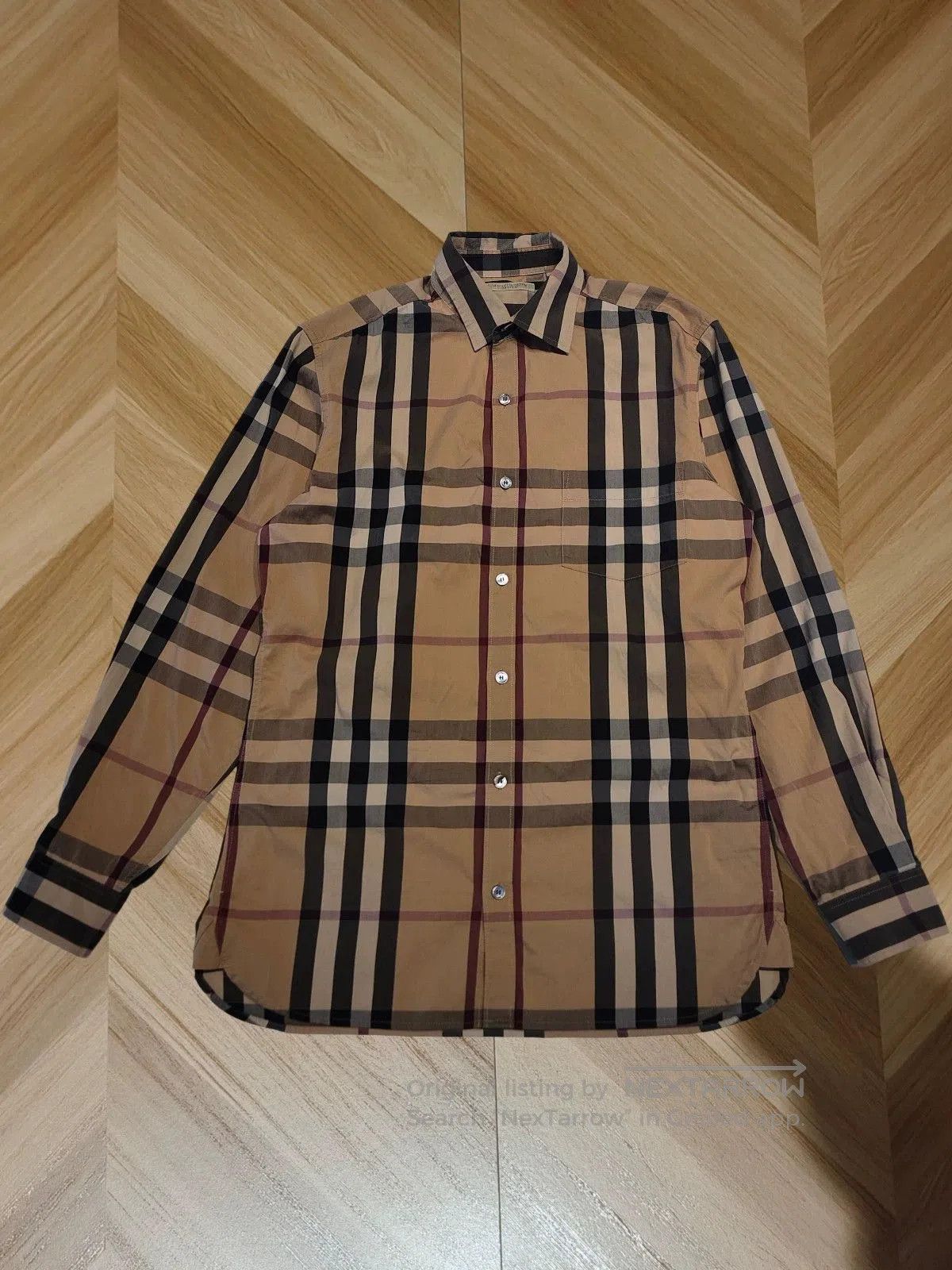 Burberry burberry classic check patterned shirt. Size US M / EU 48-50 / 2 - 1 Thumbnail
