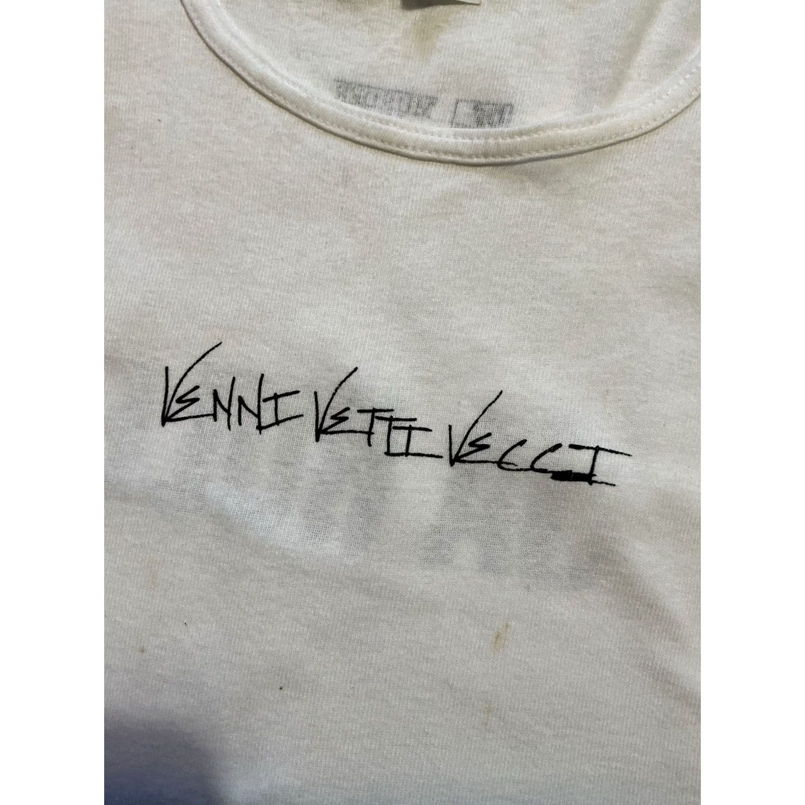 Fruit Of The Loom VINTAGE Ja Rule Venni Vetti Vecci Murder Inc. Def Jam Tank Top Shirt XL White Mens Size US XL / EU 56 / 4 - 7 Thumbnail