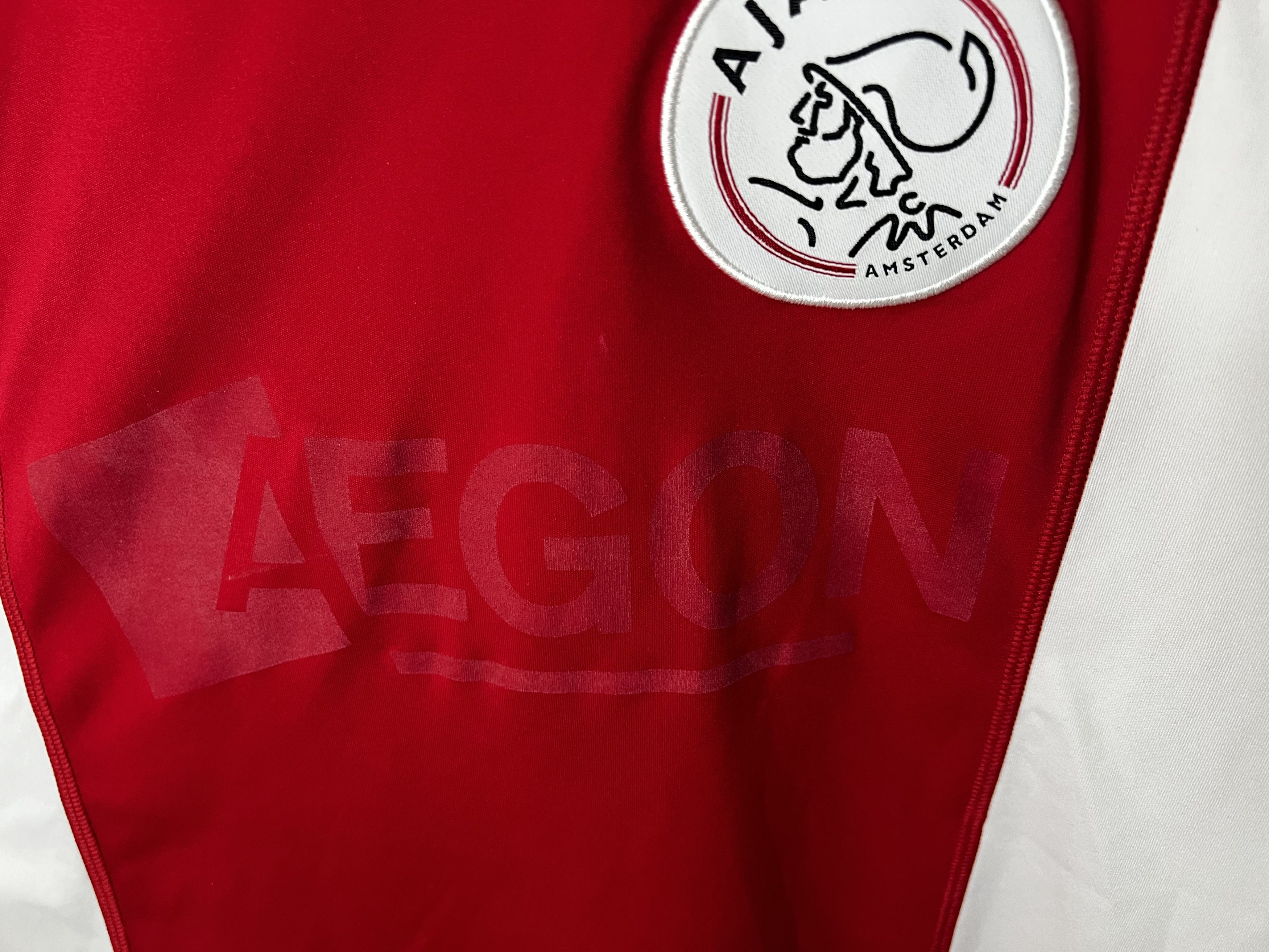 Adidas AJAX AMSTERDAM 2008 2009 HOME FOOTBALL SHIRT SOCCER JERSEY Size US L / EU 52-54 / 3 - 3 Thumbnail