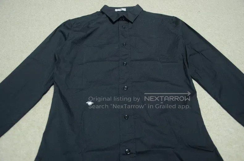 Dior Dior Size38 Little Bee Embroidered Black Shirt Size US XXS / EU 40 - 2 Thumbnail