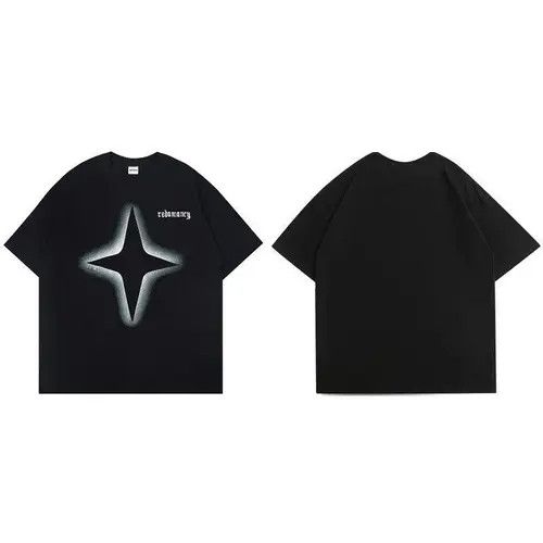 VIBE Star Graphic Print Short T Shirt Size US M / EU 48-50 / 2 - 4 Thumbnail