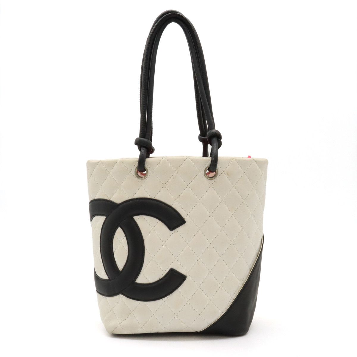 Chanel Chanel Chanel Cambon Line Medium Tote Bag Soft Calf A25167 Leather Tote Bag A25167 Size ONE SIZE - 1 Thumbnail