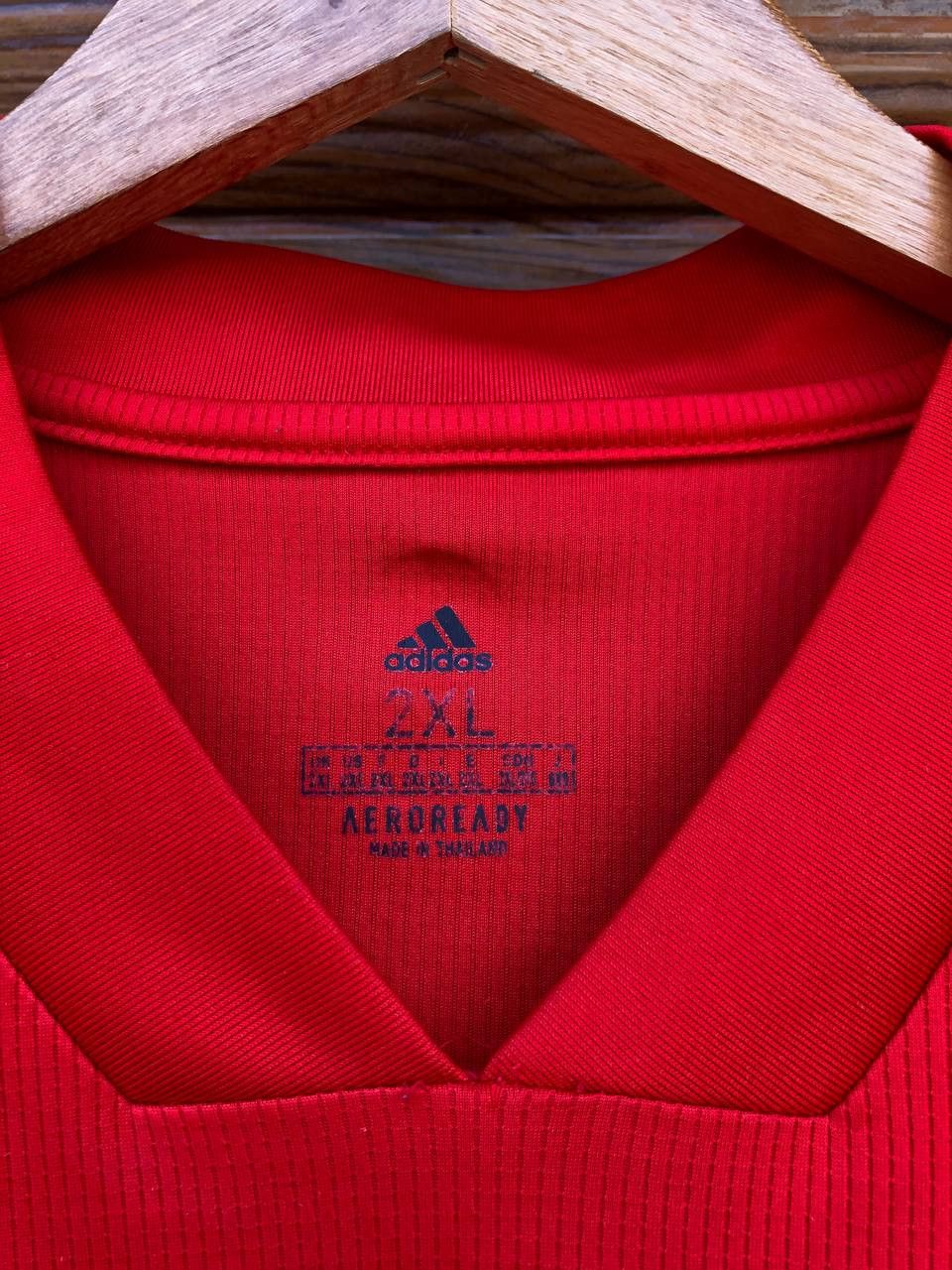 Adidas WALES Home Football Jersey Soccer Shirt ADIDAS Size US XXL / EU 58 / 5 - 8 Thumbnail