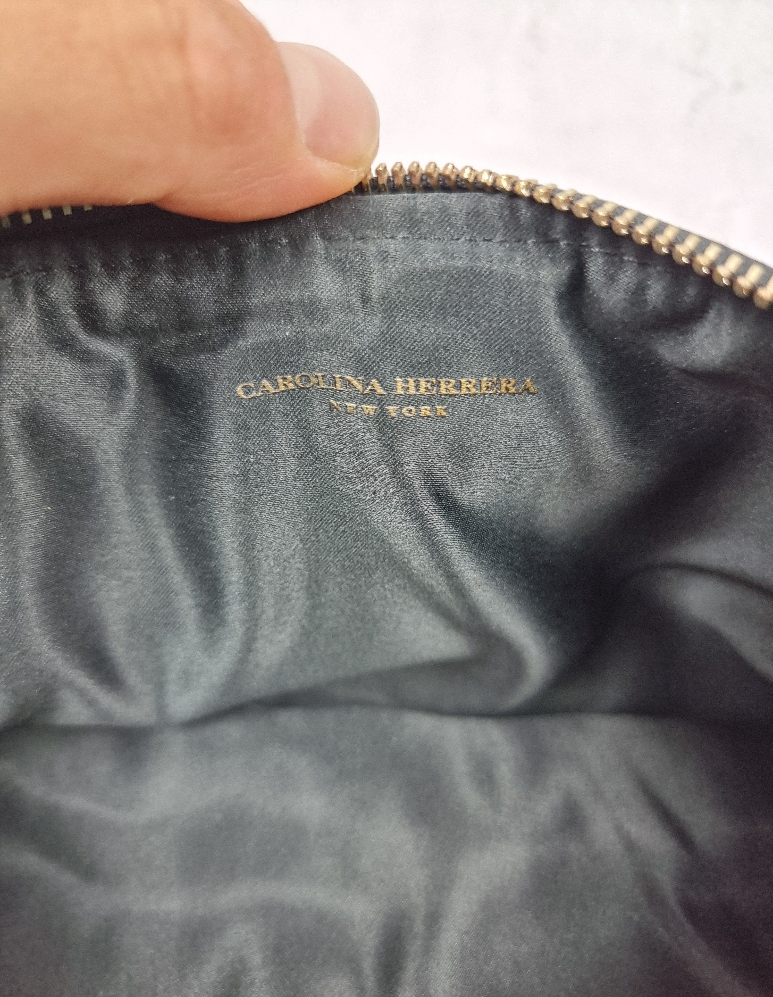 Carolina Herrera Carolina herrera velvet clutch bag velvet Size ONE SIZE - 5 Thumbnail